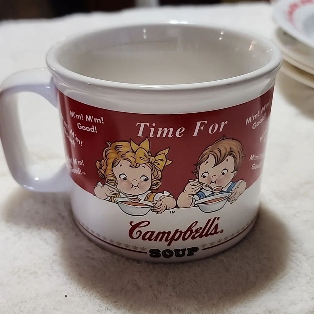 VINTAGE CAMPBELLS SOUP CUPS *SET OF 2* - Picture 3 of 7